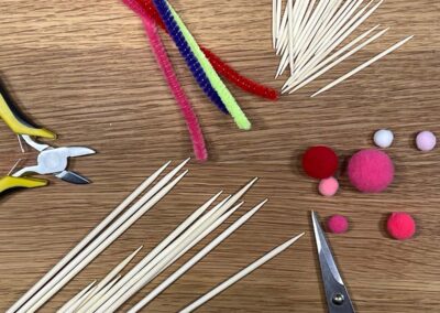 DIY Blumenmonster Basteltools