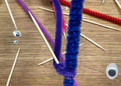 DIY Blumenmonster Verzweigung basteln