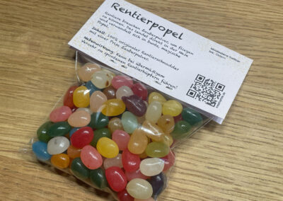 diy-Weihnachtstüten: Anleitung fertige Tütenrückseite