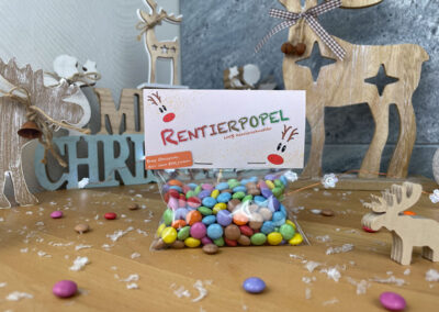 diy-Weihnachtstüten: Rentierpopel 3