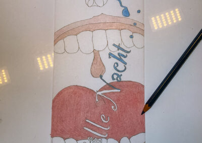 Ausmalen Folie: Stillen Nacht