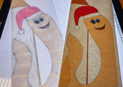 Halbe DIN-A4-Seite benutzen