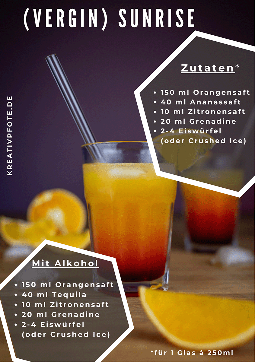 Kinderfreundliche Cocktails