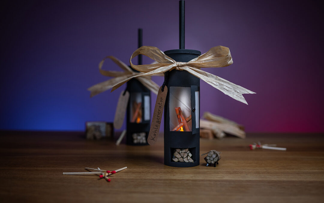 Kamin Geldgeschenk